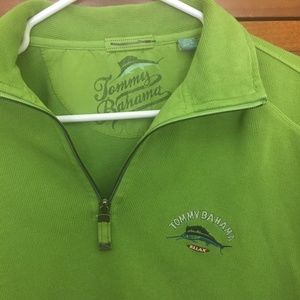 Men’s Tommy Bahama M 1/4 Zip Sweater M RELAX Logo